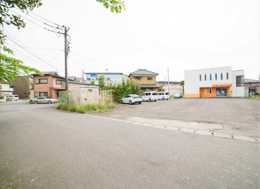 駐車場入口